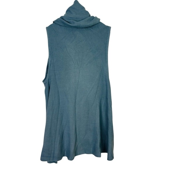 Look by M Waterfall Shawl Vest Sweater Wrap - Picture 2 of 9